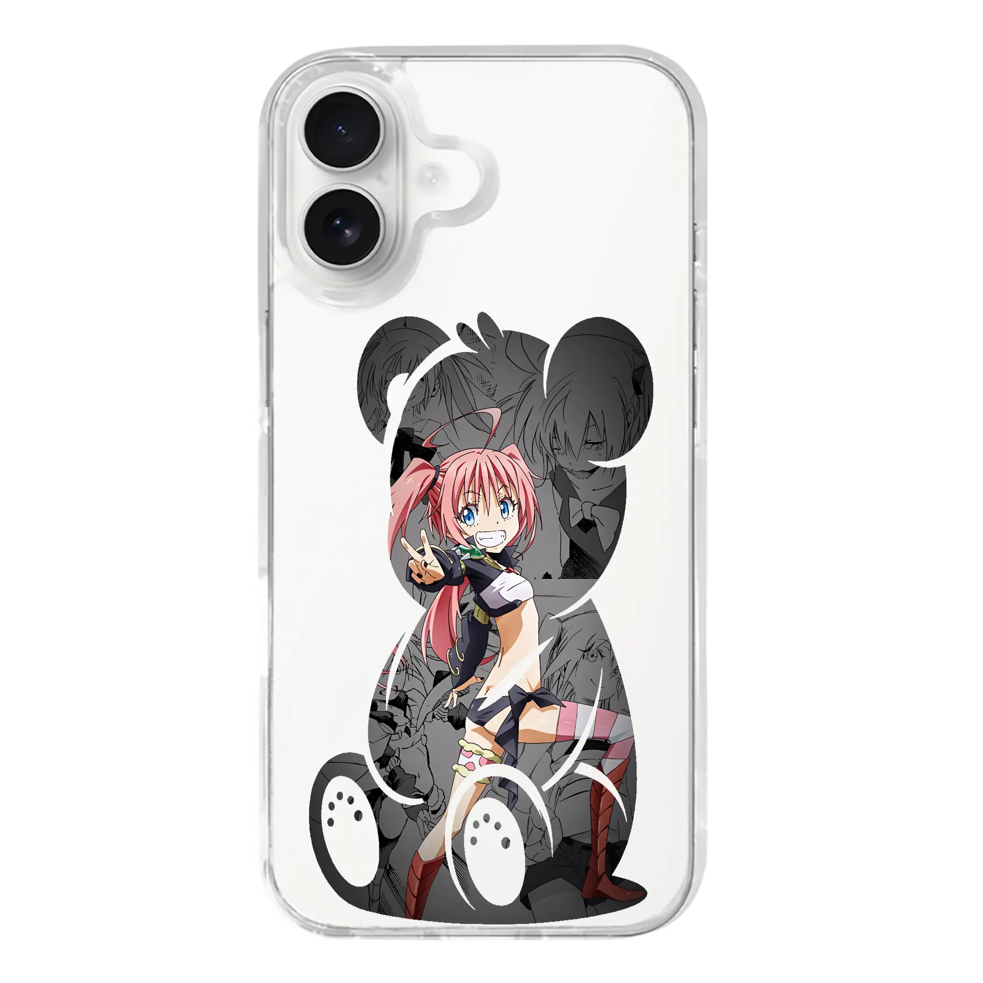 転生したらスライムだった件 グッズ,ミリム・ナーヴァ - iPhone 17シリーズ 透明スマホケース – 薄型・耐衝撃・精密フィット保護カバー